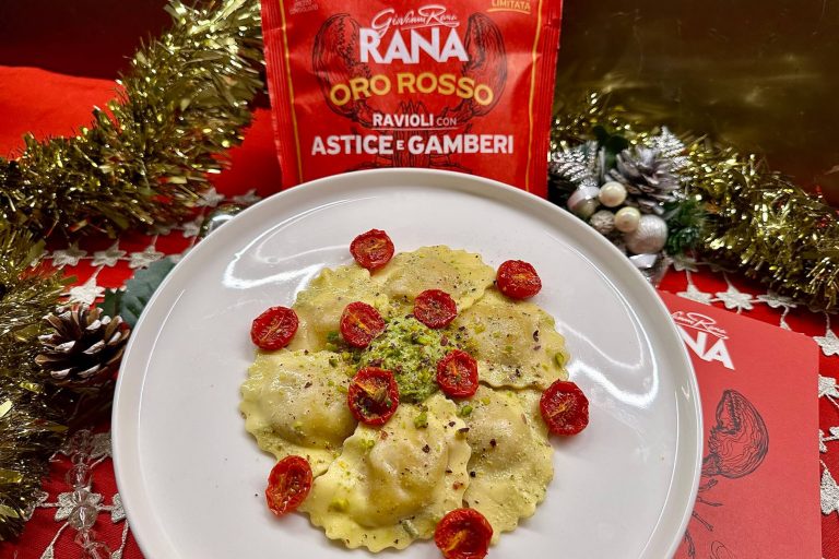 Ravioli astice e gamberi