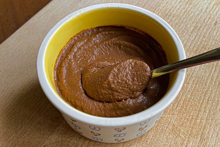 Mousse di patate dolci