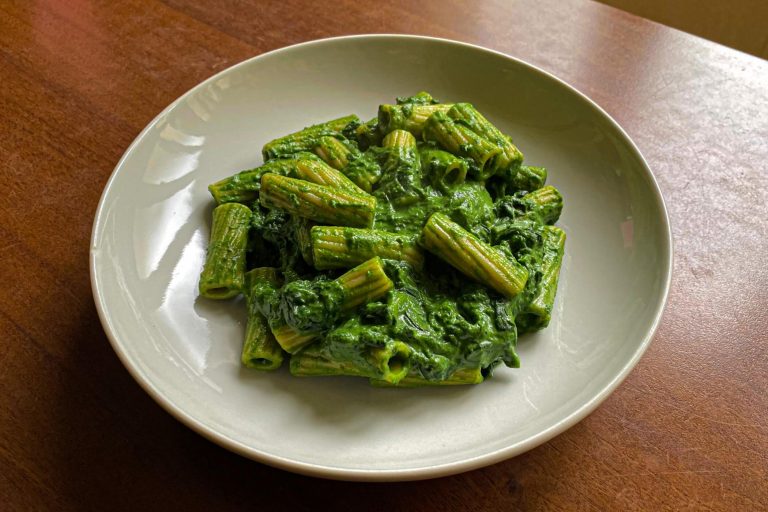 Pasta ricotta e spinaci