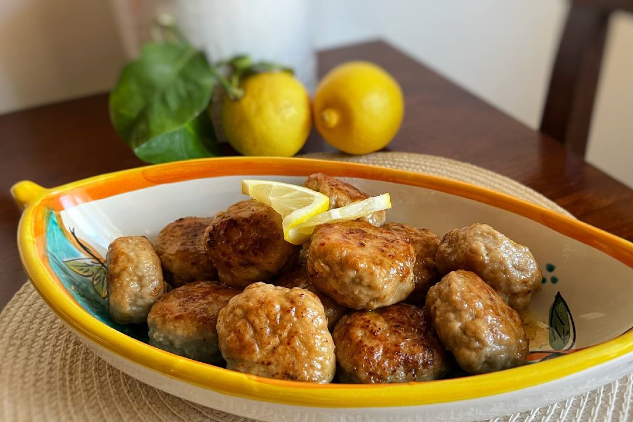 Polpette al limone, la ricetta sfiziosa che non ti aspetti