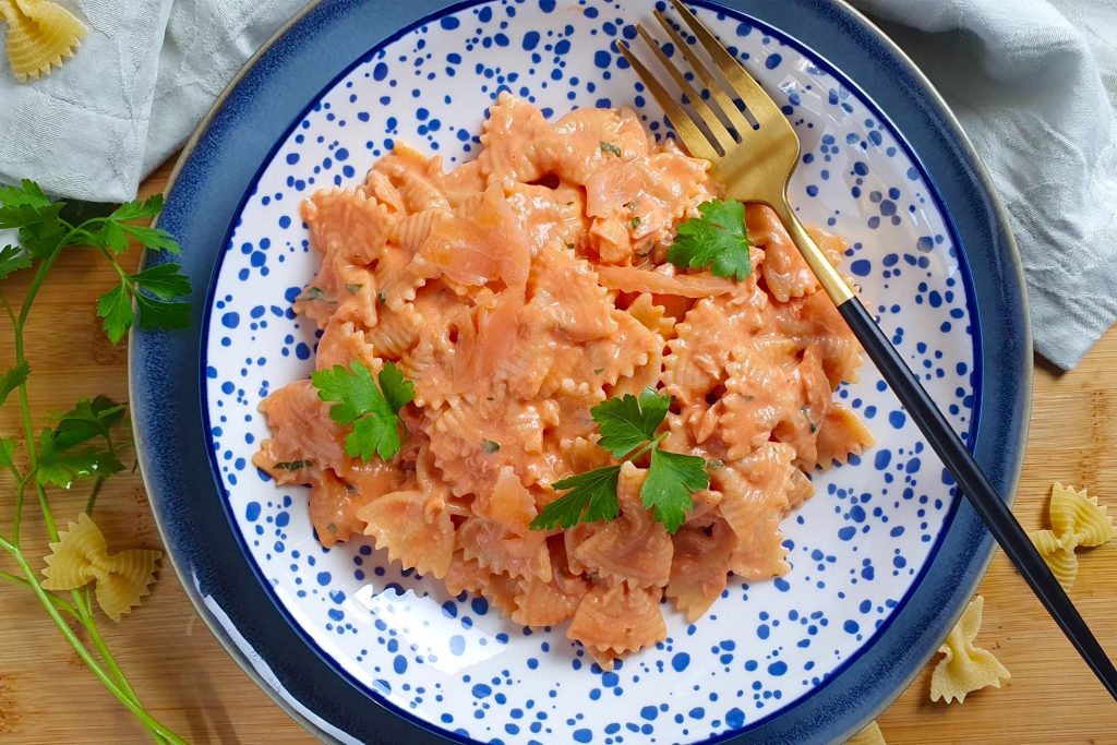 Farfalle al salmone