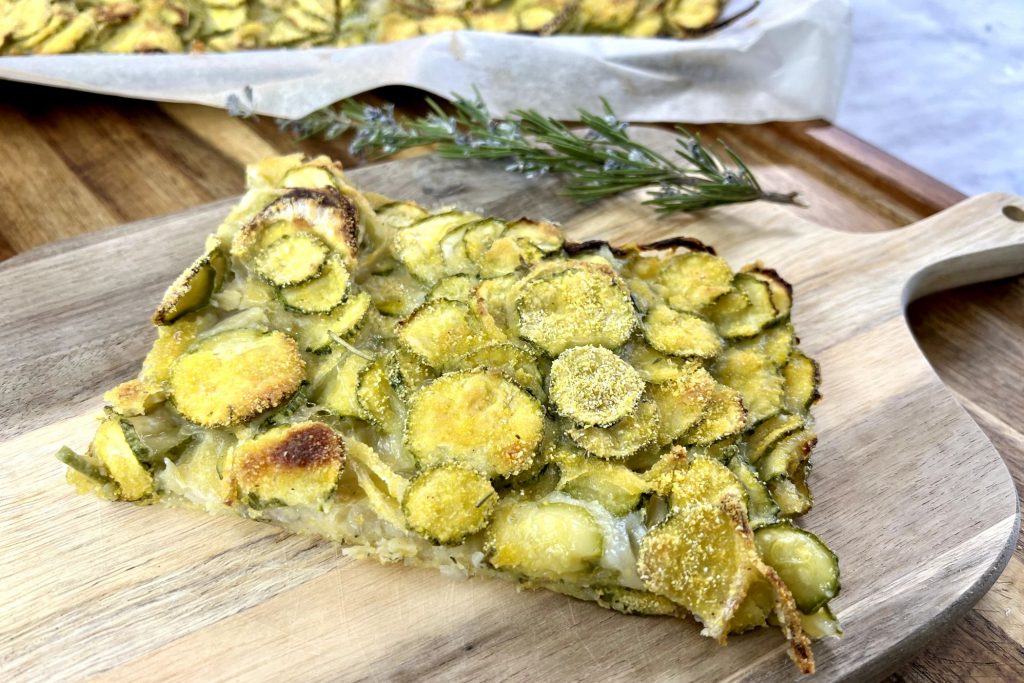 Scarpaccia di zucchine