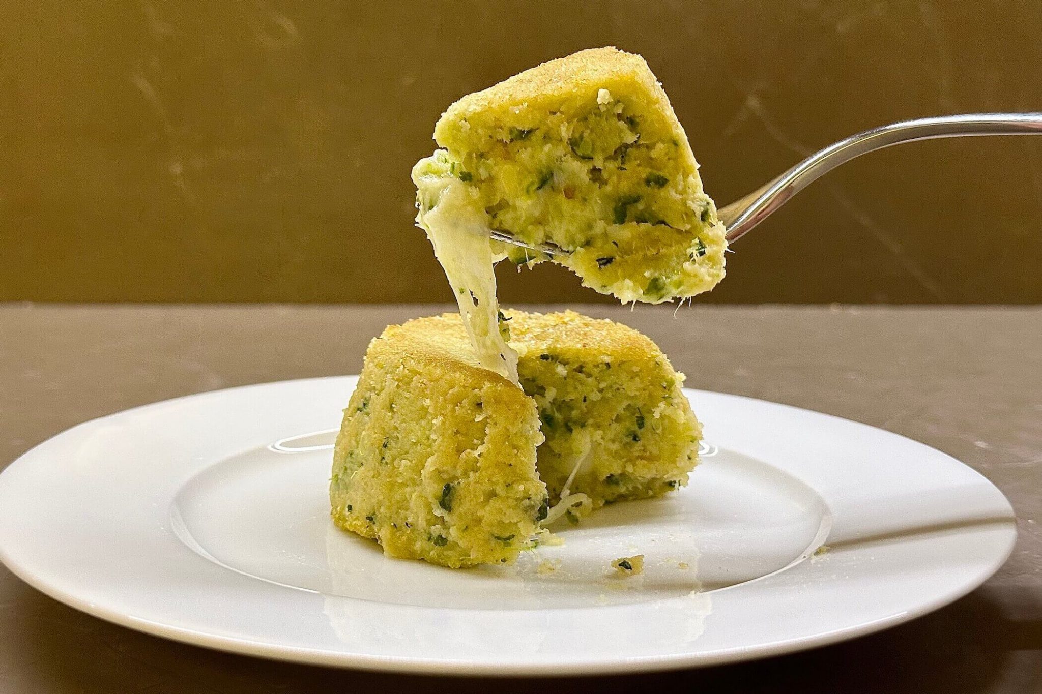 tortino patate e zucchine grattugiate