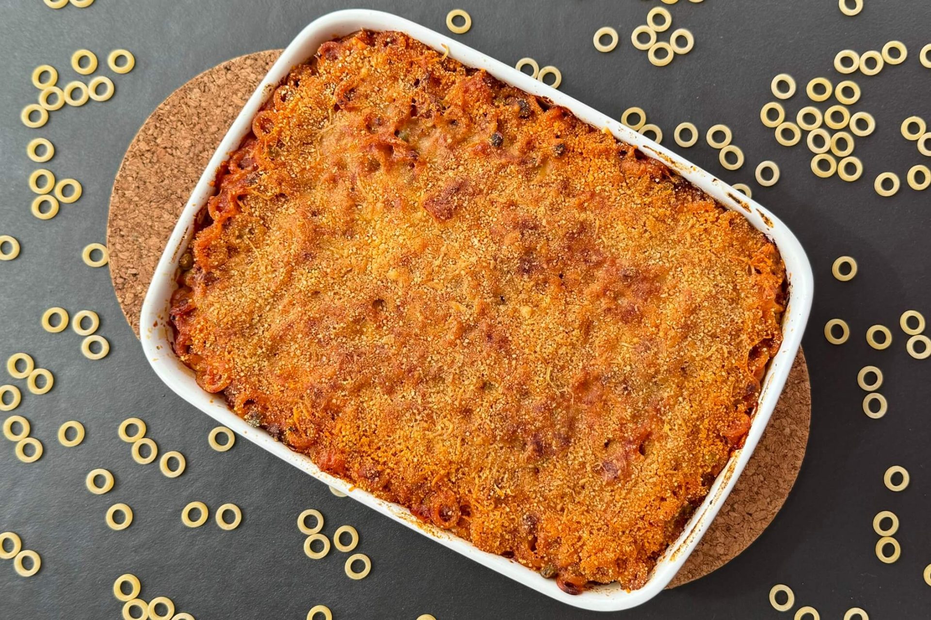 anelletti al forno con besciamella giusina