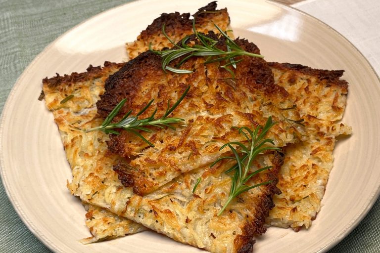 Rosti di patate al forno