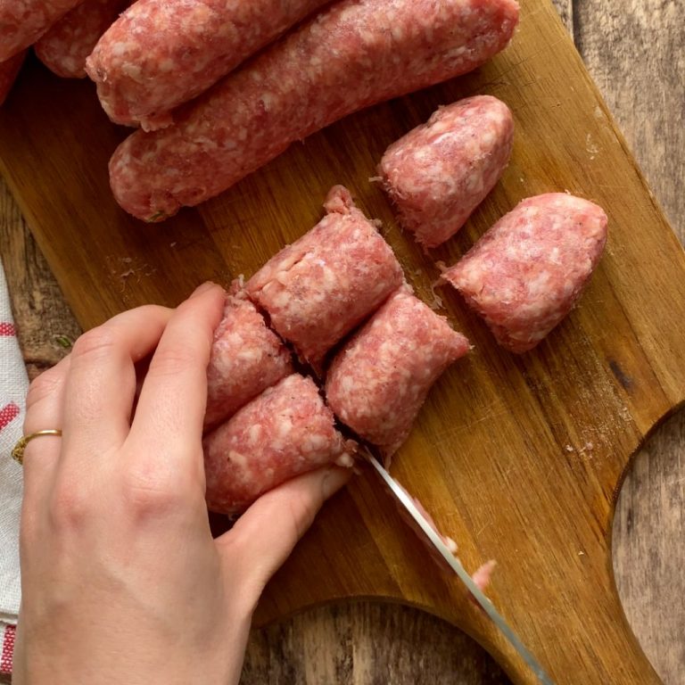 Salsiccia e patate al forno step3