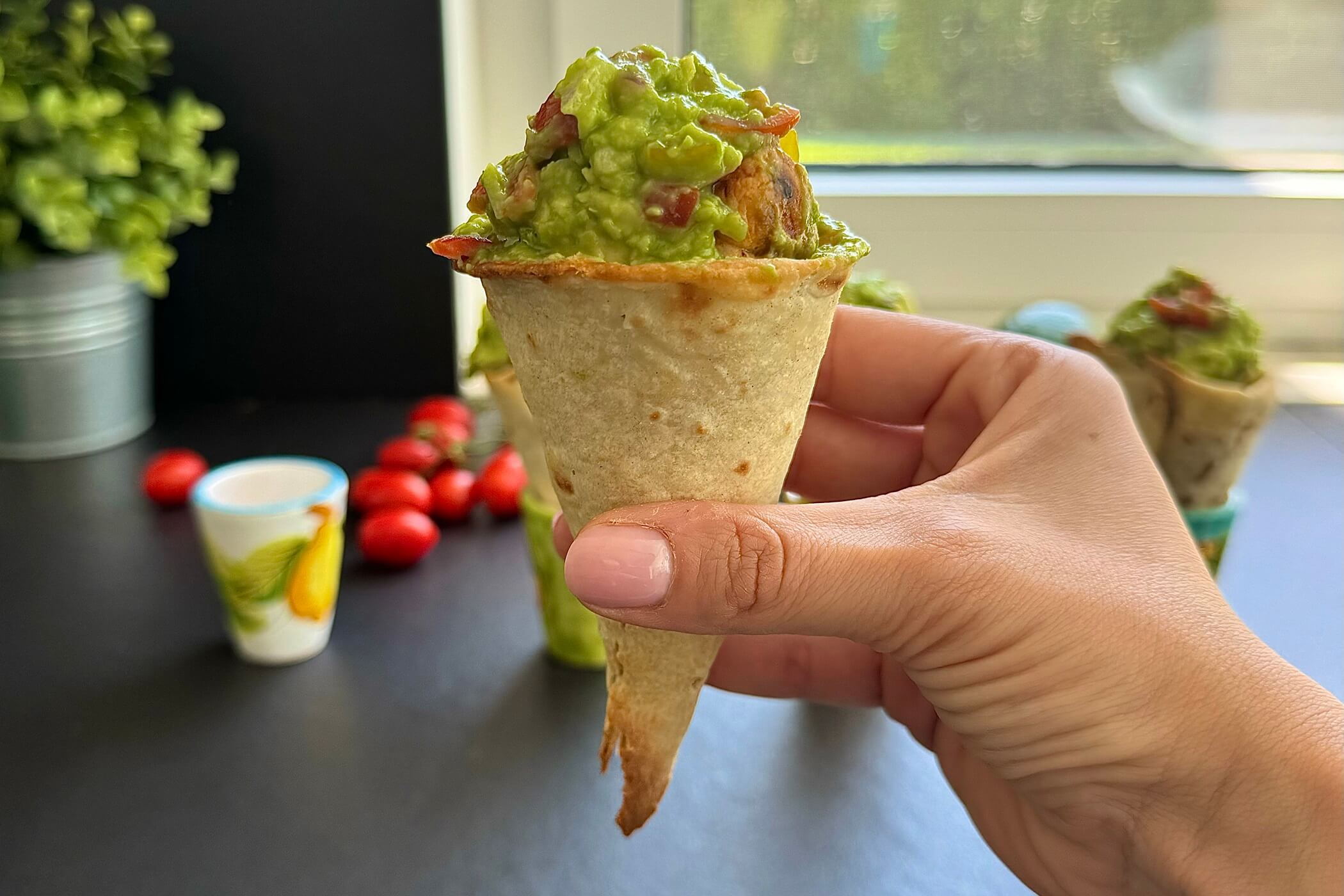 Cono di piadina e avocado, la tua nuova ricetta preferita