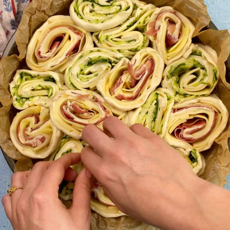 Torta di rose salata step6
