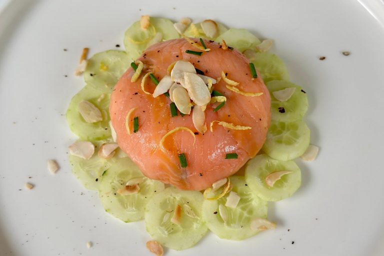 Zuccotto di salmone