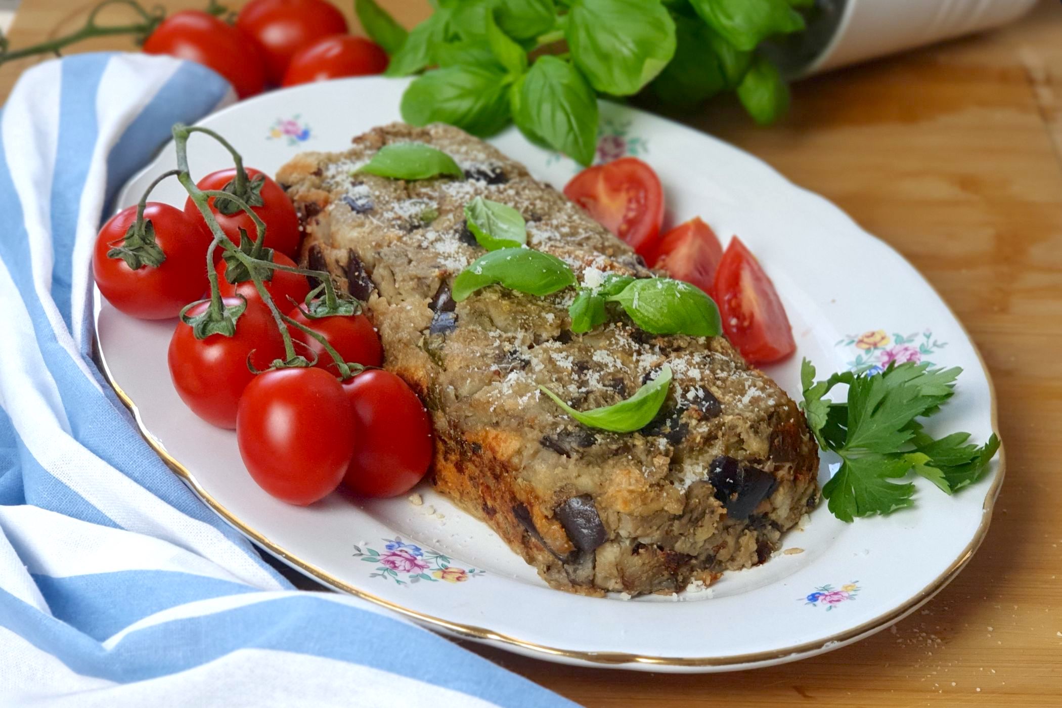 Polpettone di melanzane alla parmigiana, un secondo spaziale!
