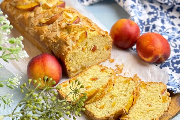 Plumcake alle pesche