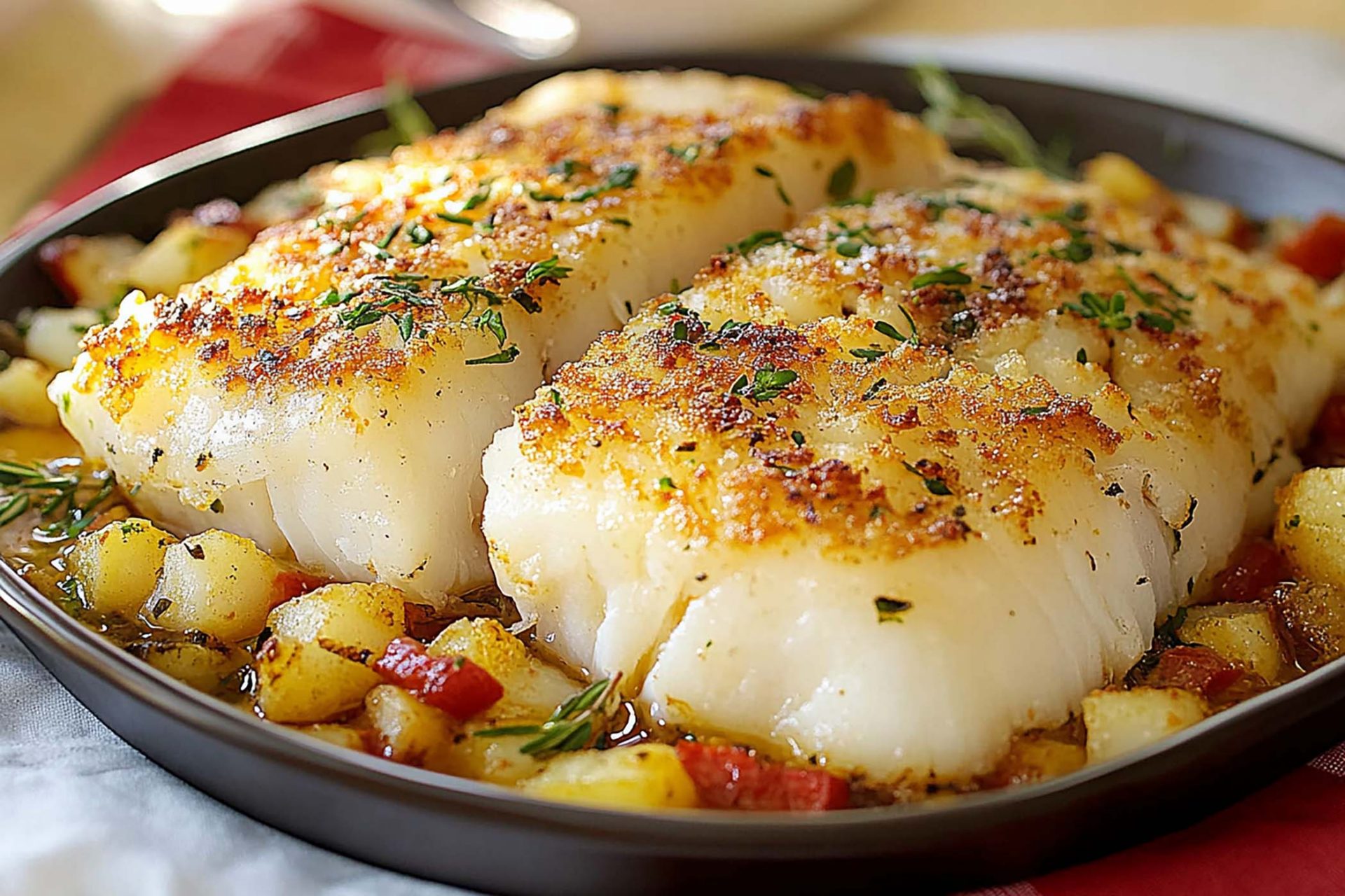 merluzzo per bambini in padella