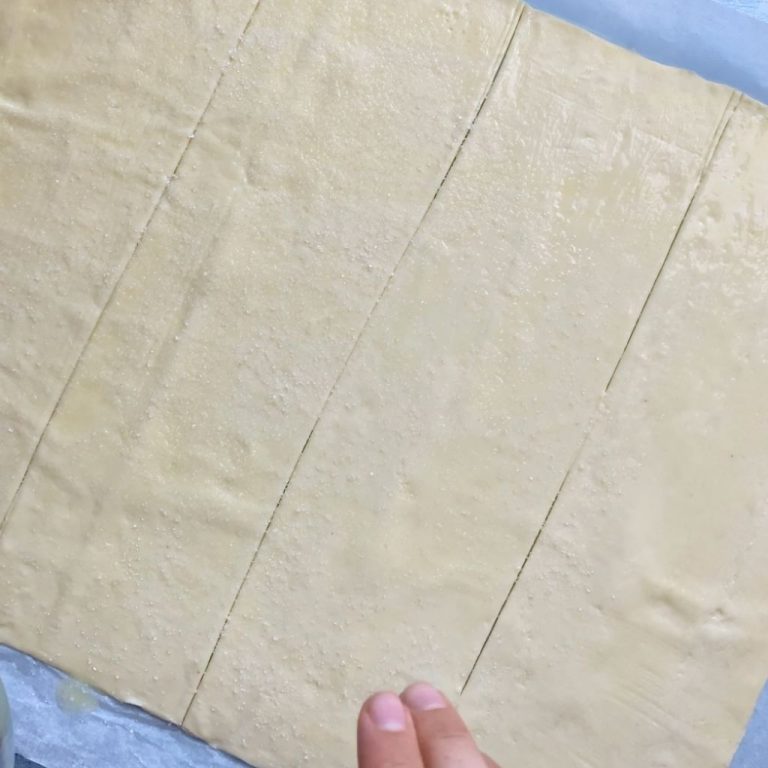 Pain au chocolat step1