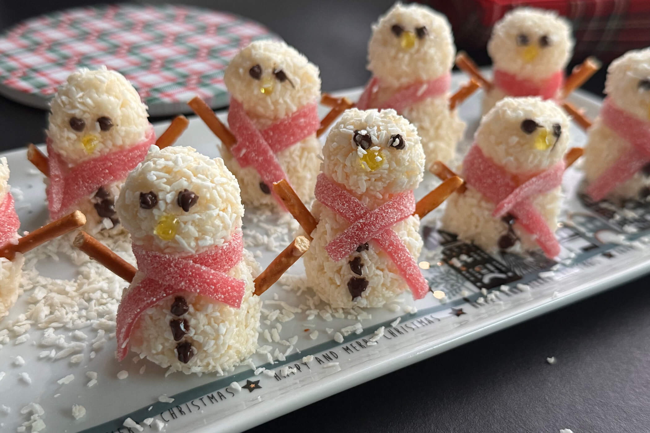 tartufini al cocco con biscotti