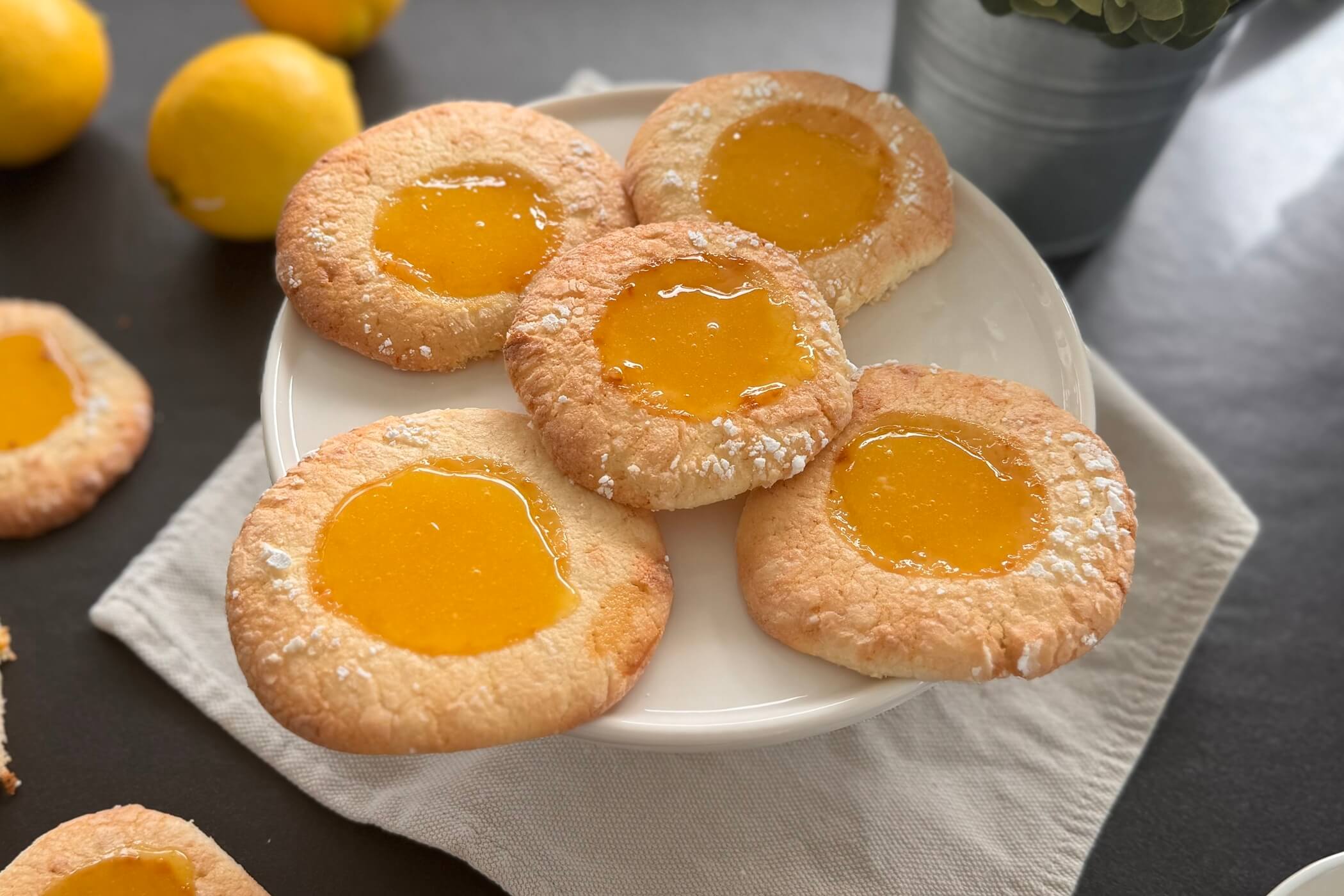 Lemon curd cookie: i biscotti dal gusto unico e fresco che conquistano al primo morso