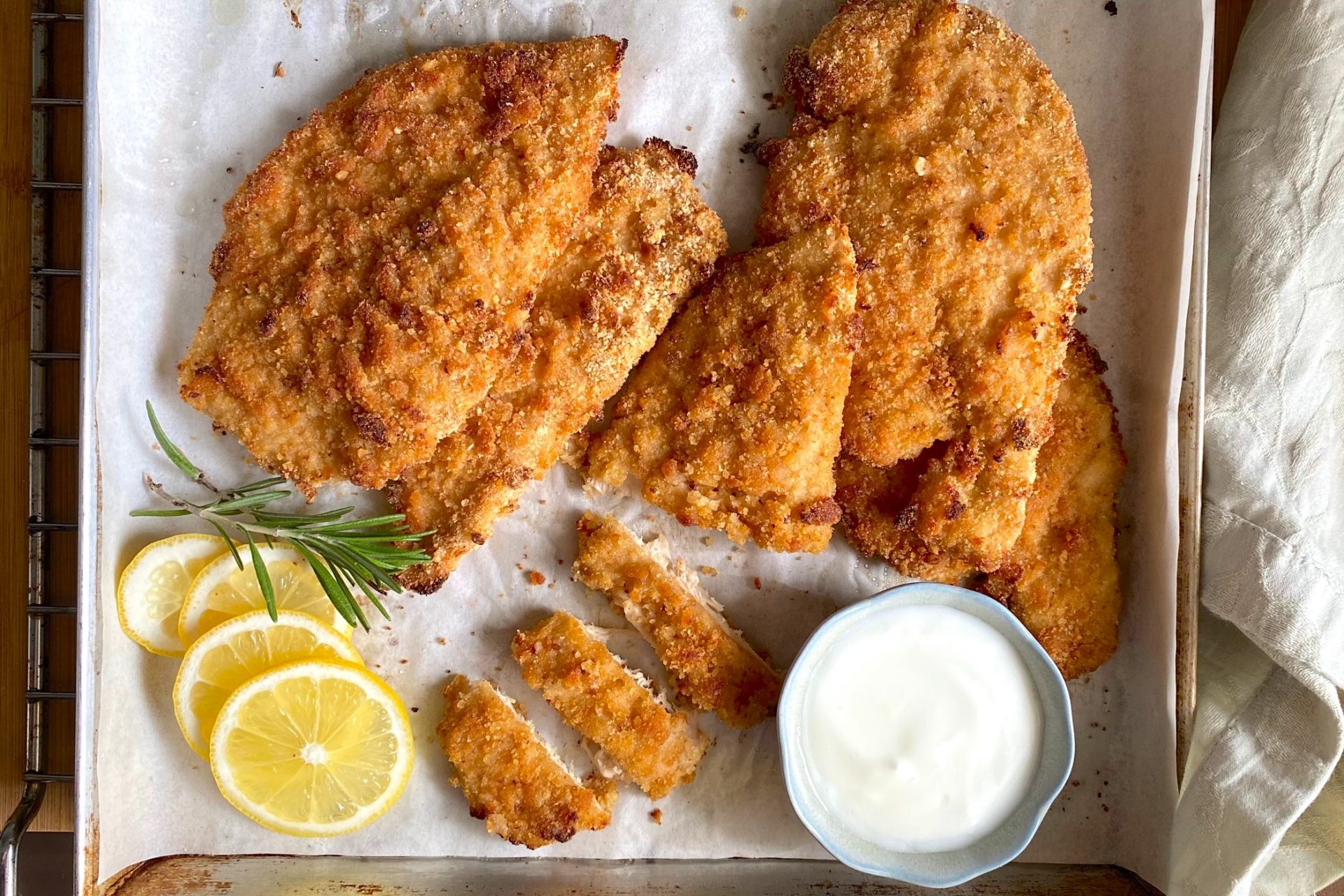 straccetti di pollo allo yogurt