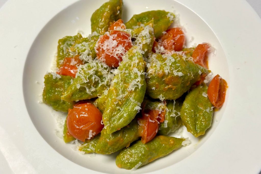 Gnocchi di piselli