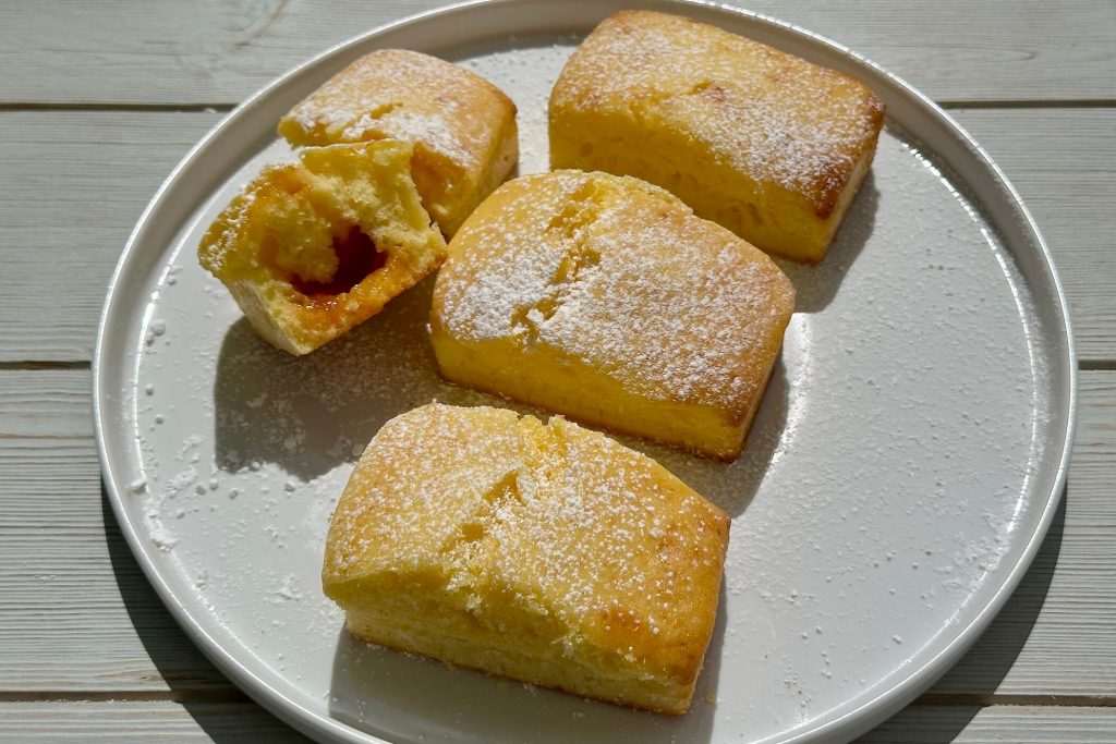 Mini plumcake alla marmellata