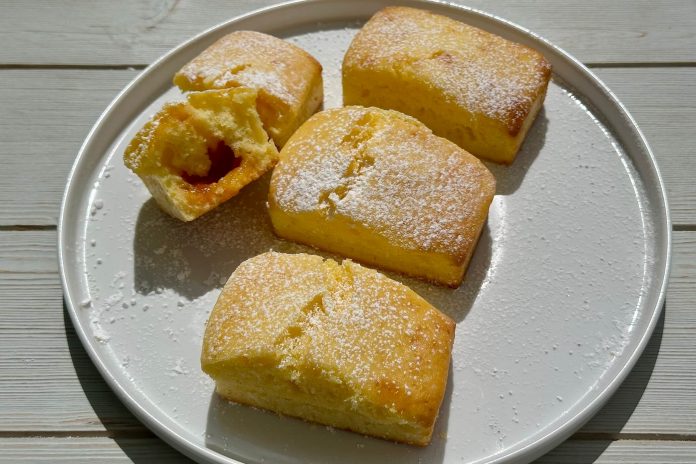 Mini plumcake alla marmellata