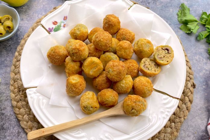 Olive ripiene in crosta