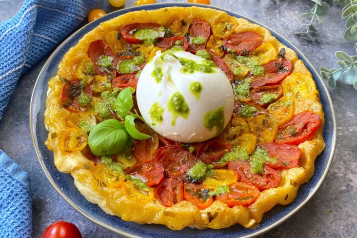 Tarte tatin ai pomodorini