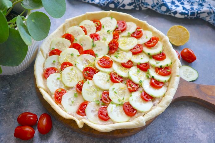 Torta salata estiva
