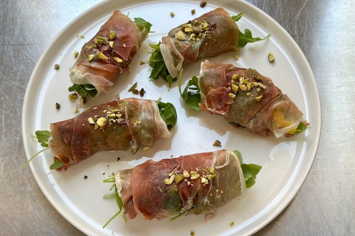 Involtini di prosciutto crudo