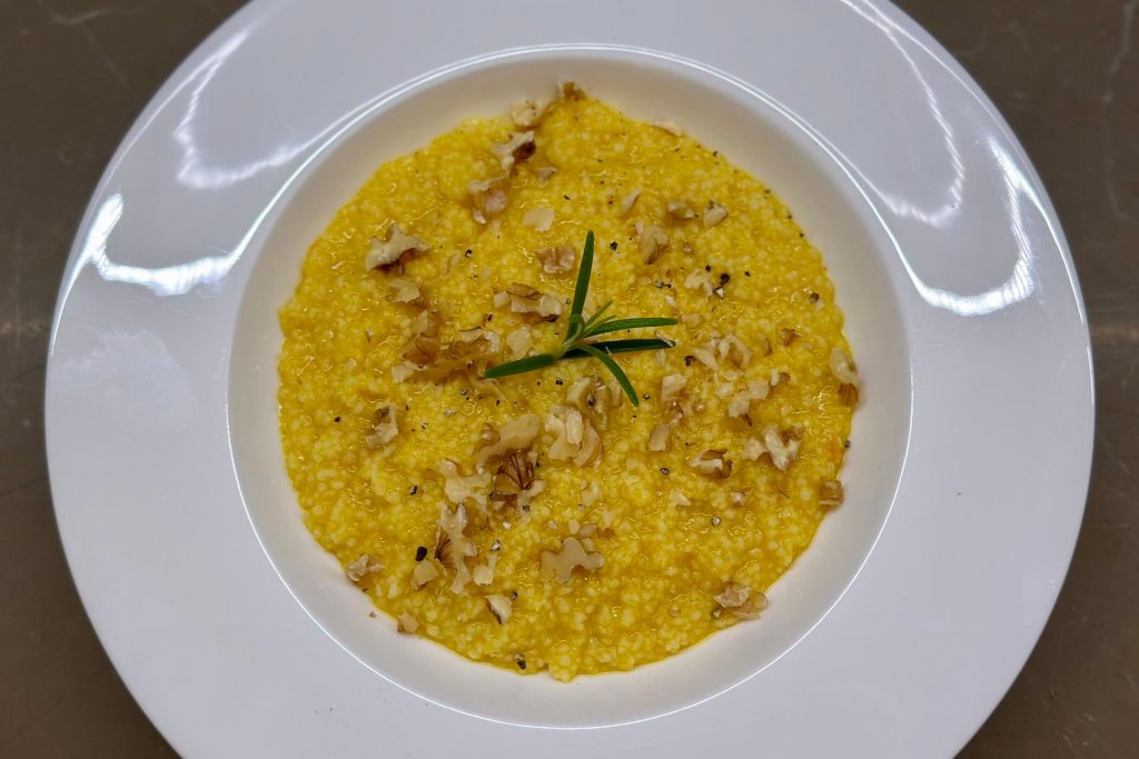 Cous cous risottato alla zucca