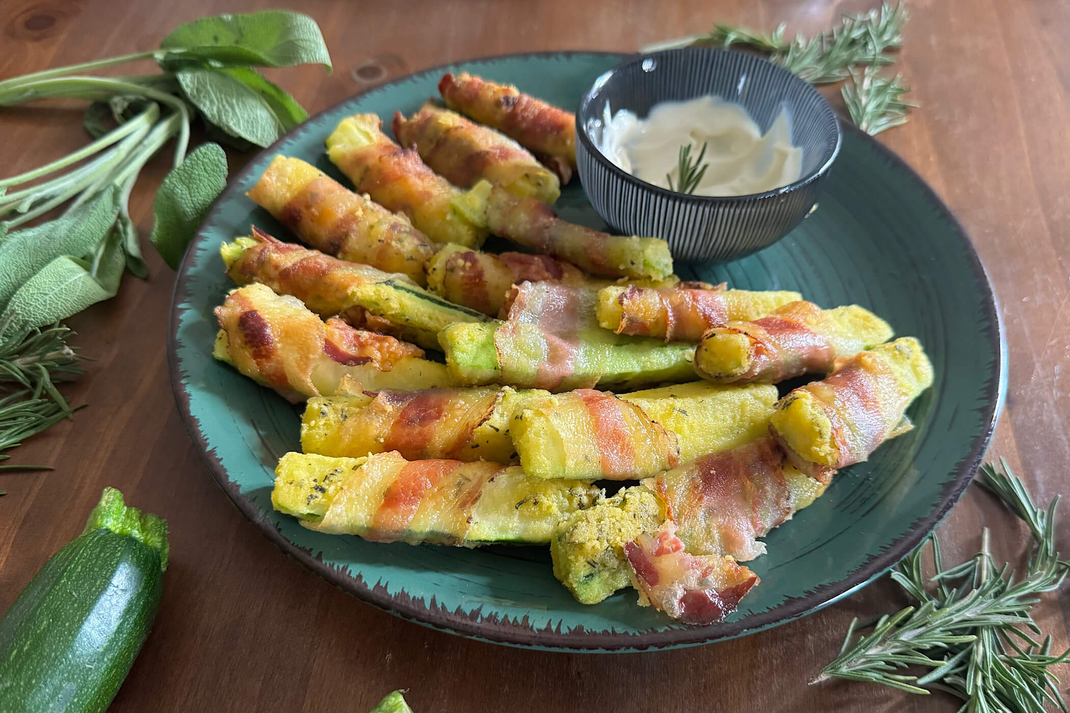 Zucchine pancettate: l’antipasto sfizioso e croccante che conquista al primo morso