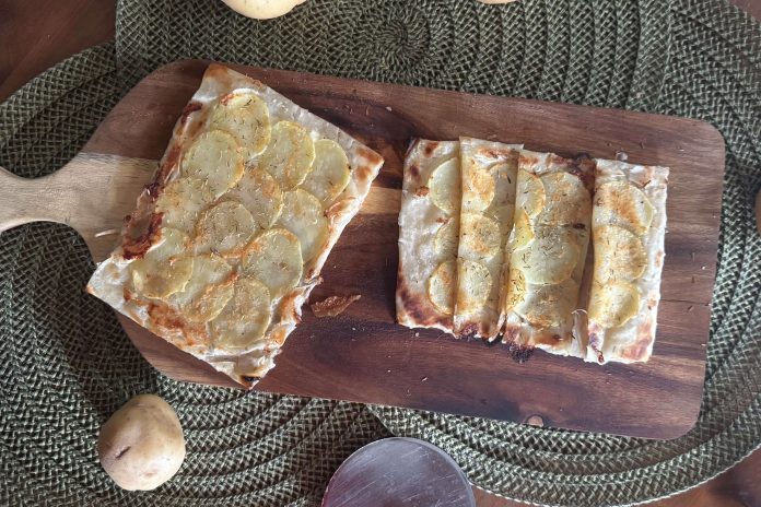 Fagottini di pasta fillo e patate