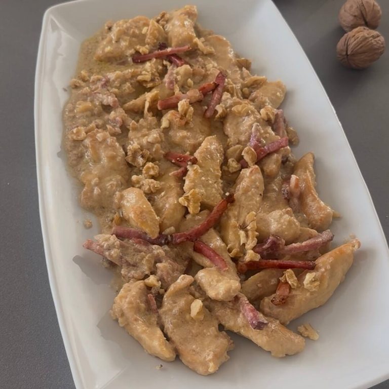 Pollo alle noci step5
