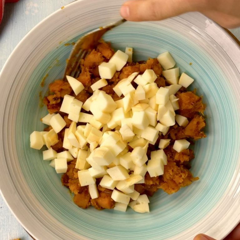 Triangoli di lasagne alla zucca step2