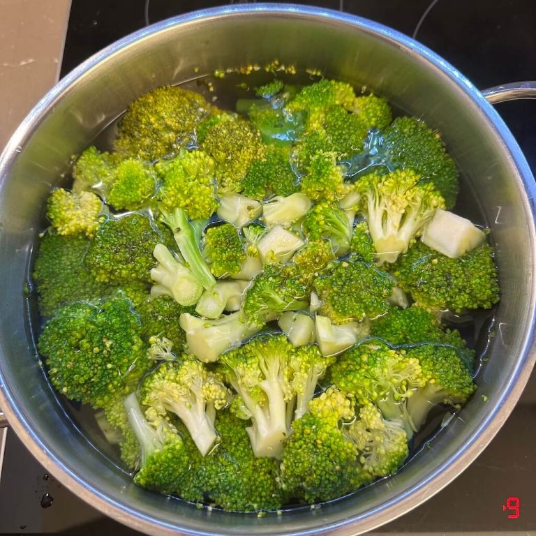 Hamburger di broccoli step1