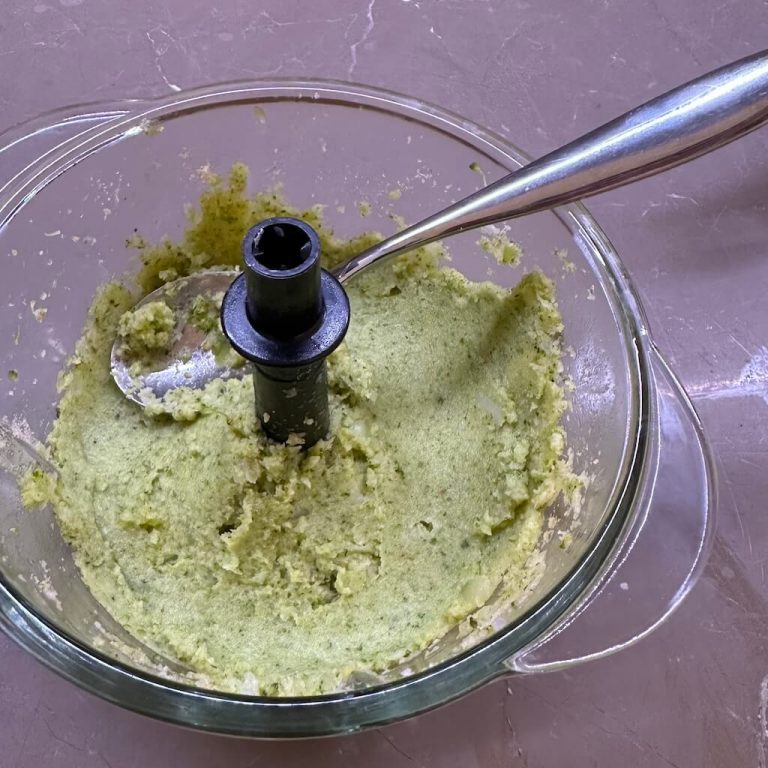 Hamburger di broccoli step4