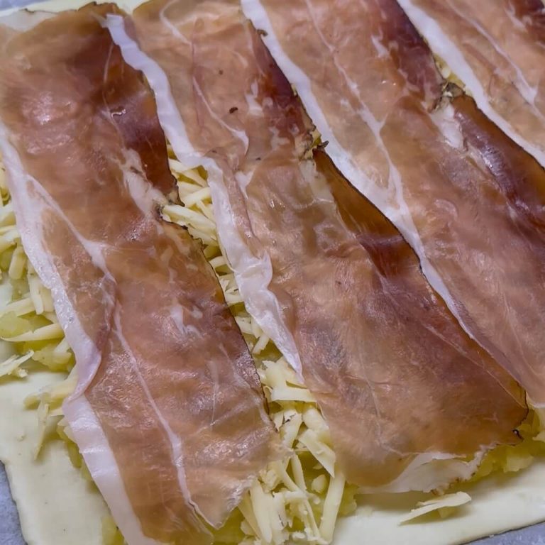 Girelle di pasta sfoglia e patate step5