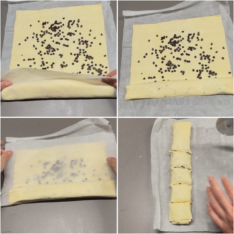 Banana rolls step3
