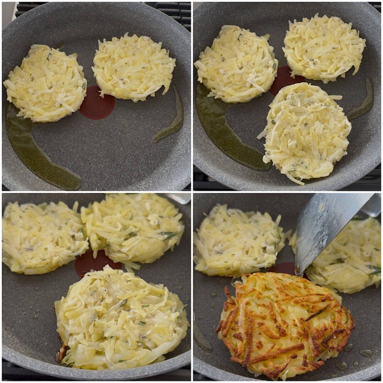 Rosti di patate in padella step4