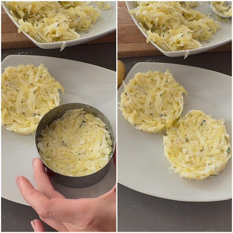 Rosti di patate in padella step3