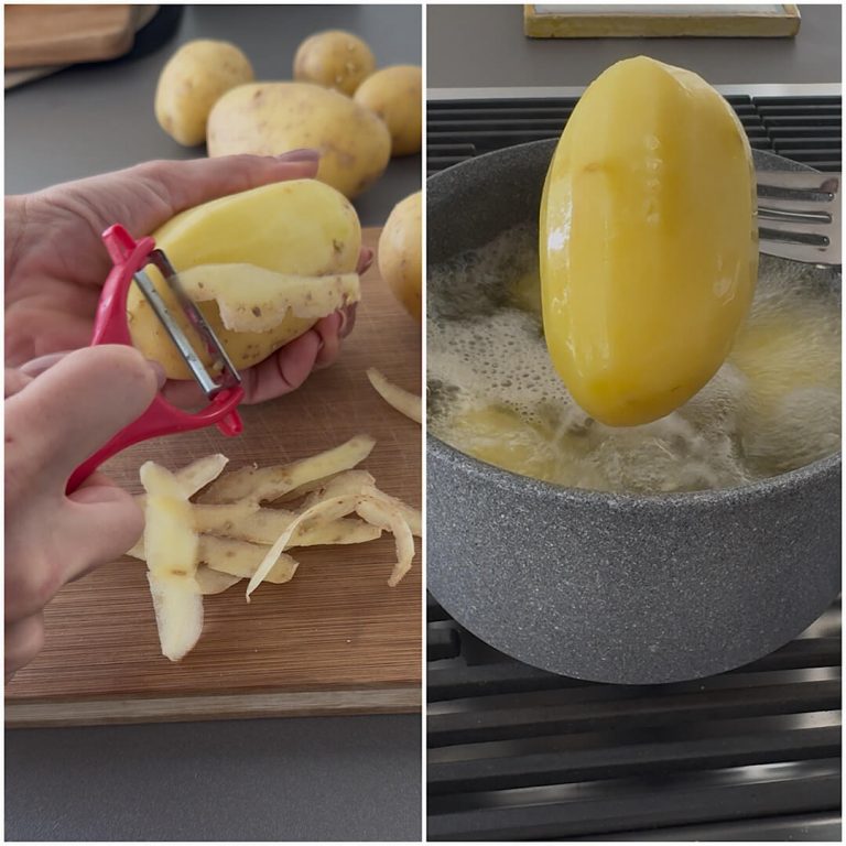 Rosti di patate in padella step1