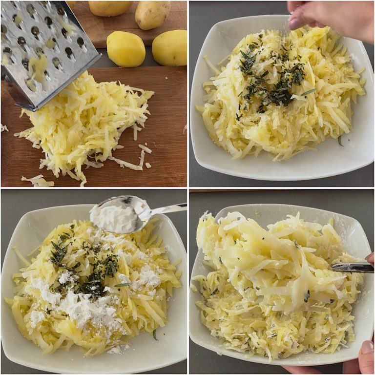 Rosti di patate in padella step2