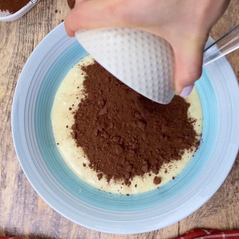 Ciambella bicolore step3