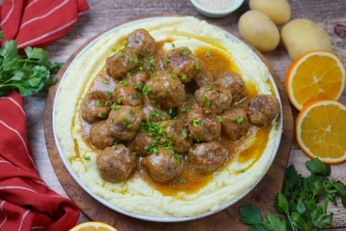 Polpette agrodolci all'arancia