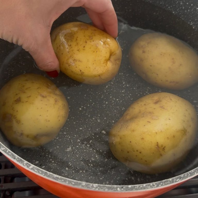 Barchette di patate ripiene step1