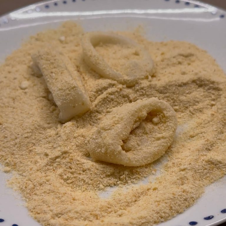 Calamari fritti step3