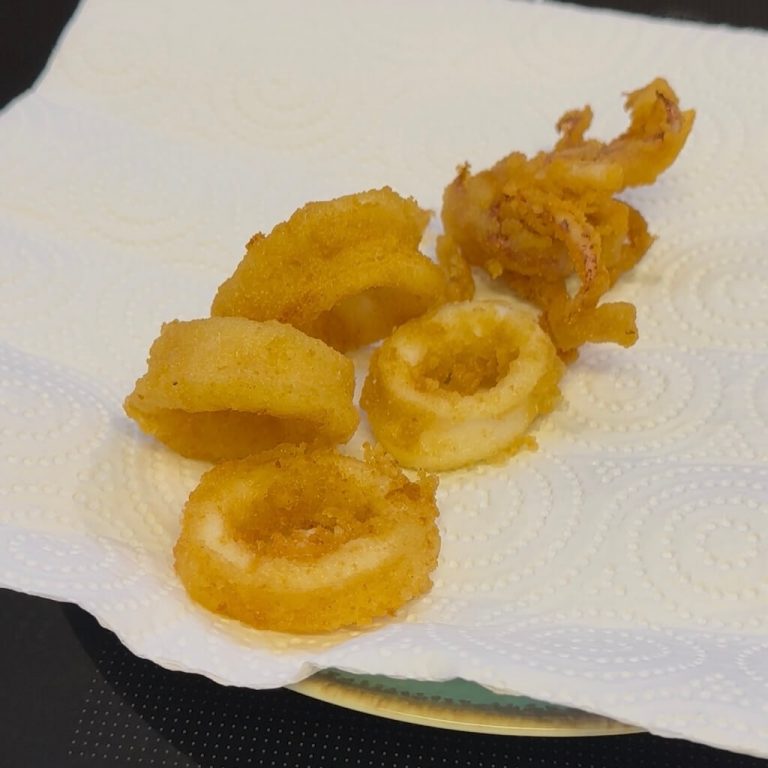 Calamari fritti step6