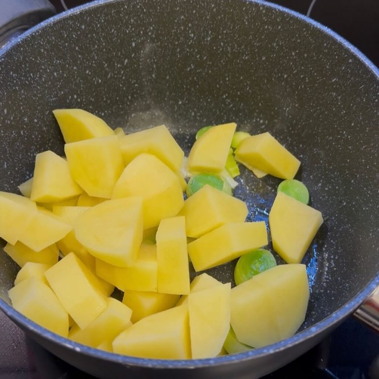 Flan di patate step2