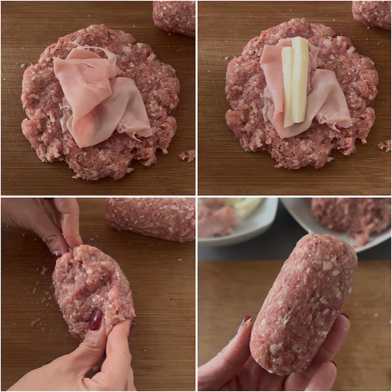 Mini polpettoni in padella step3