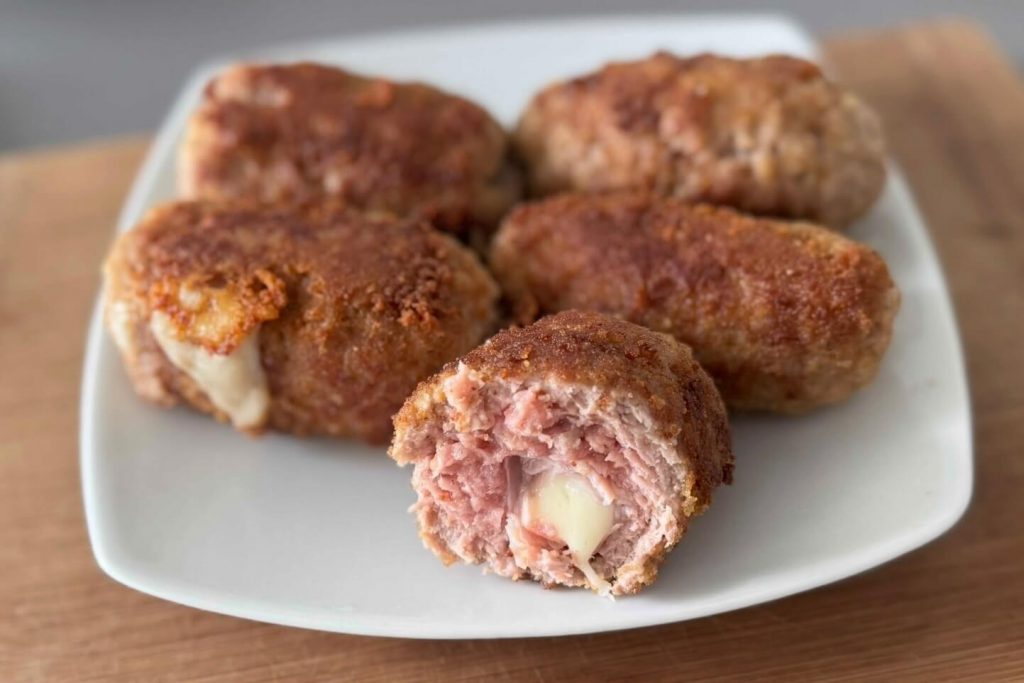 Mini polpettoni in padella