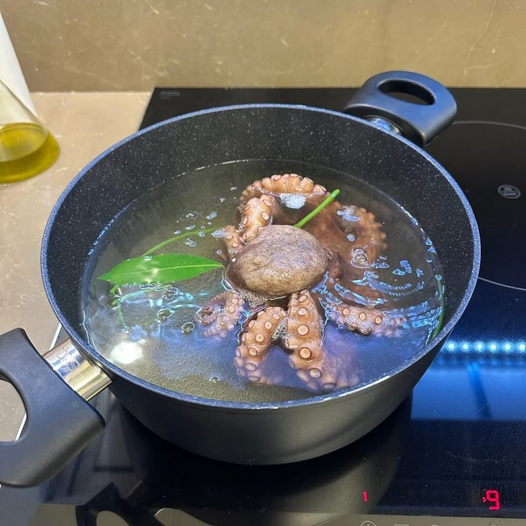 Insalata di polpo e patate step1