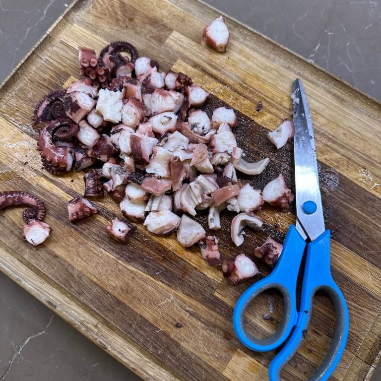 Insalata di polpo e patate step4